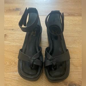Franc Sarto platform sandals, size 7